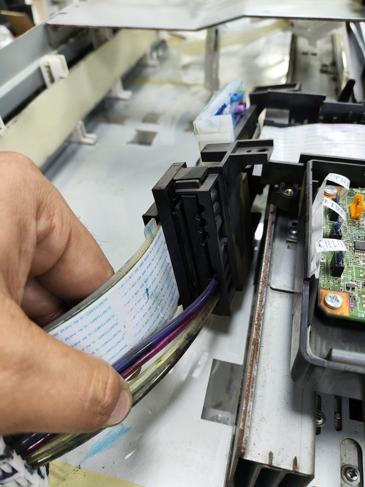 Diagnóstico de placa y conexiones